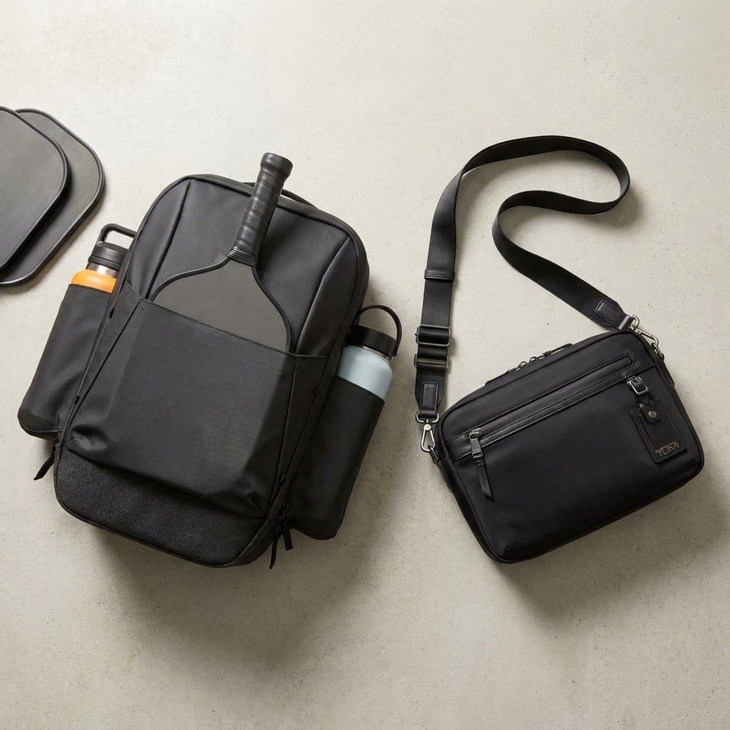 FORWRD Court Caddy vs Tumi Pickleball Bag 2026: Honest Side-by-Side After 40 Hours of Real Testing - FORWRD