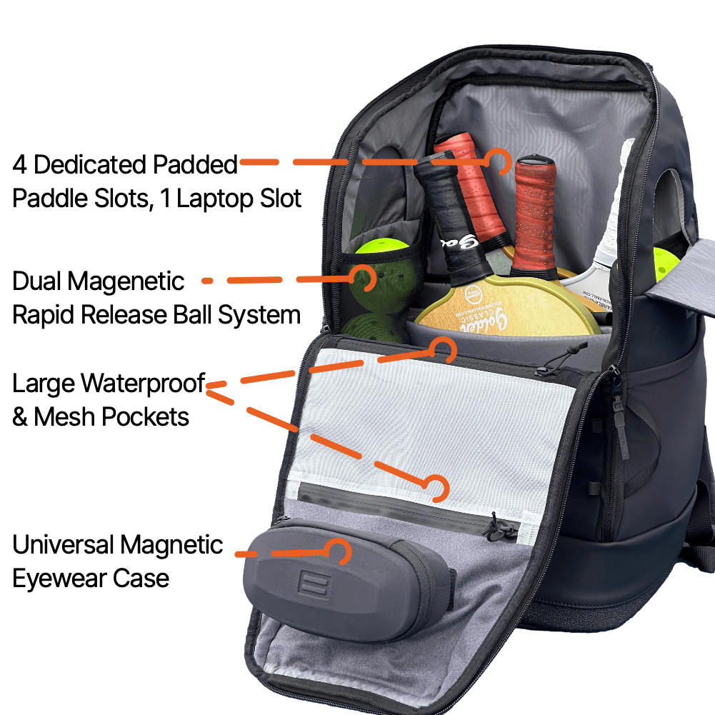 Discover the Amazing Court Caddy: The Ultimate Pickleball Backpack - FORWRD