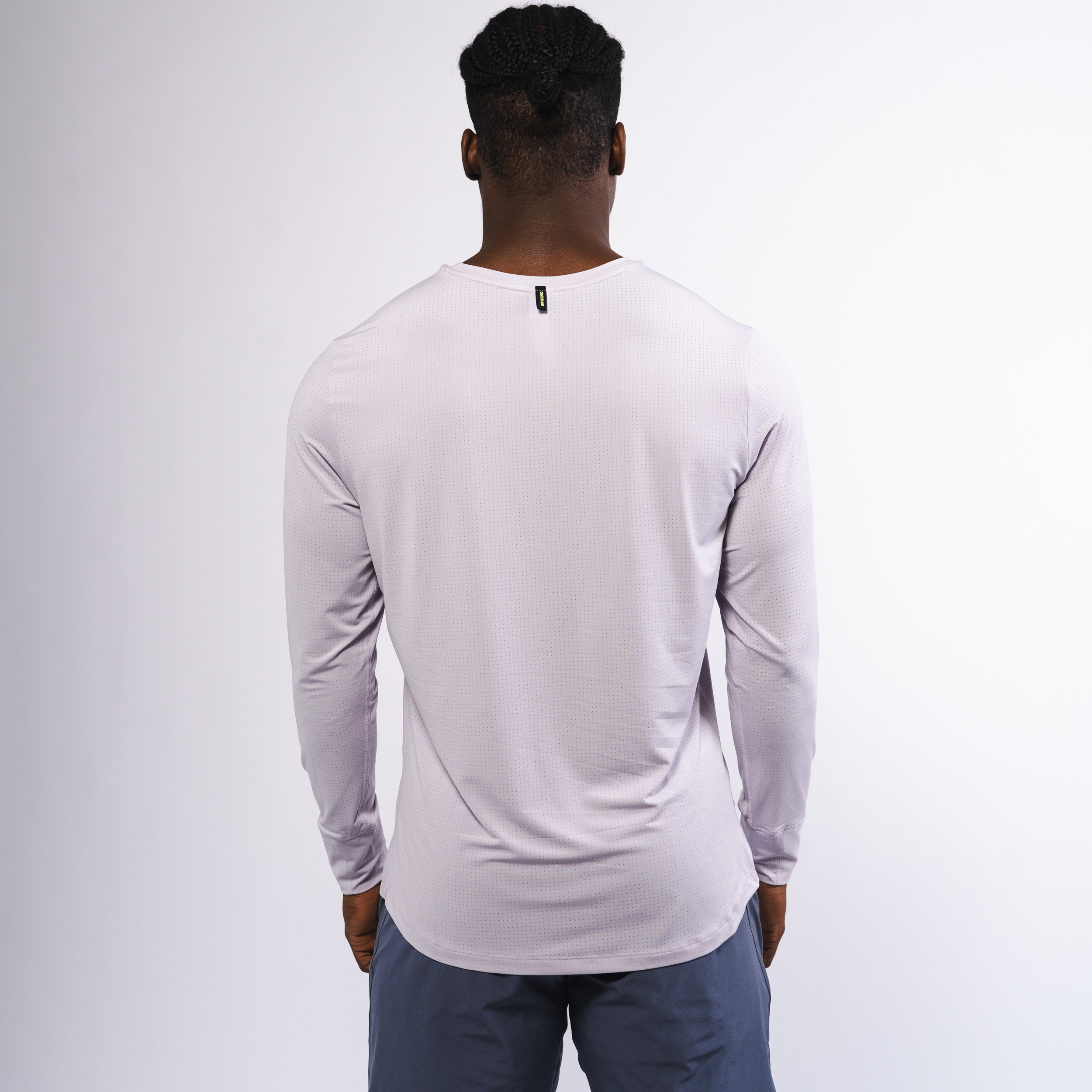 AirLite Men's Long Sleeve - FORWRD - Introducing the AirLite Men's Long Sleeve top, engineered with innovative GripTek™ textured knit on the sleeve cuffs. This top doubles as a convenient towel for quick perspiration management during matches. Experience next-level performance and functionality with this essential piece, ensuring you stay focused and comfortable on the court. Elevate your game with every serve, volley, and smash in this game-changing top.