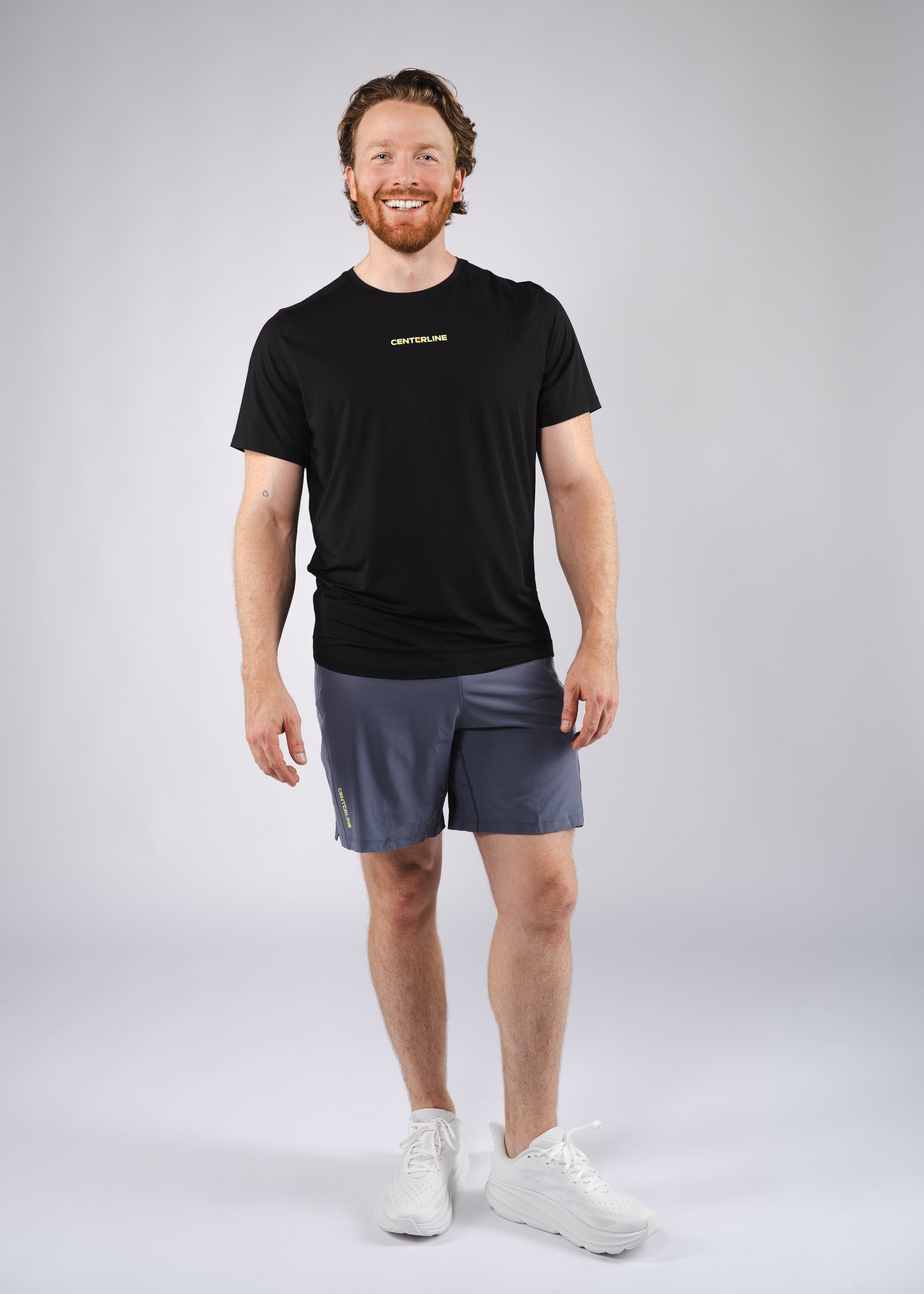 AirLite Men's Tee - FORWRD - Elevate your game with the AirLite Men's Tee, engineered from ultra-breathable mesh fabric for unmatched ventilation during pickleball play. Curved hem ensures confidence in every move, allowing you to showcase your agility without compromising on comfort. Experience the perfect blend of style and performance with this essential addition to your wardrobe.