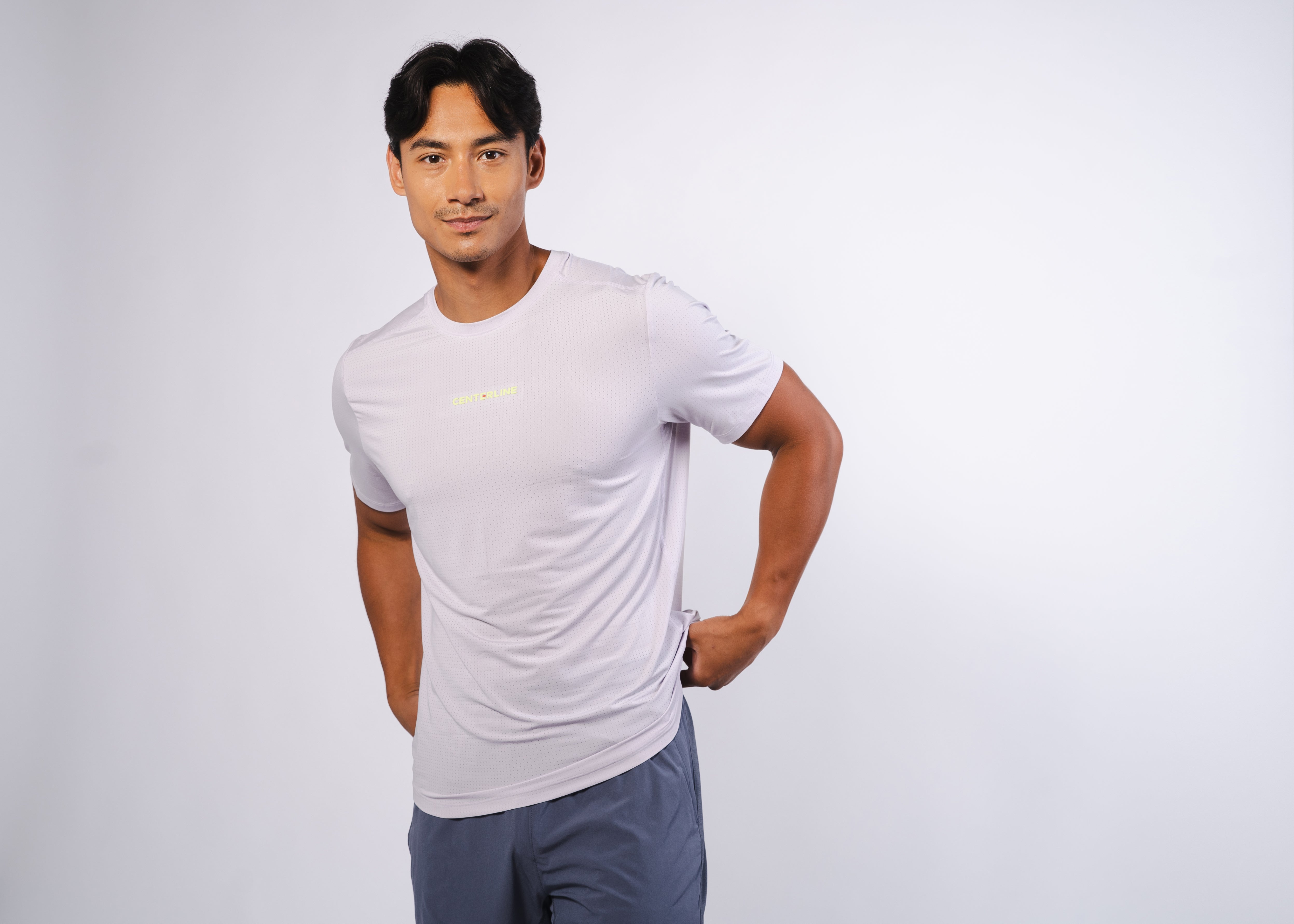 AirLite Men's Tee - FORWRD - Elevate your game with the AirLite Men's Tee, engineered from ultra-breathable mesh fabric for unmatched ventilation during pickleball play. Curved hem ensures confidence in every move, allowing you to showcase your agility without compromising on comfort. Experience the perfect blend of style and performance with this essential addition to your wardrobe.