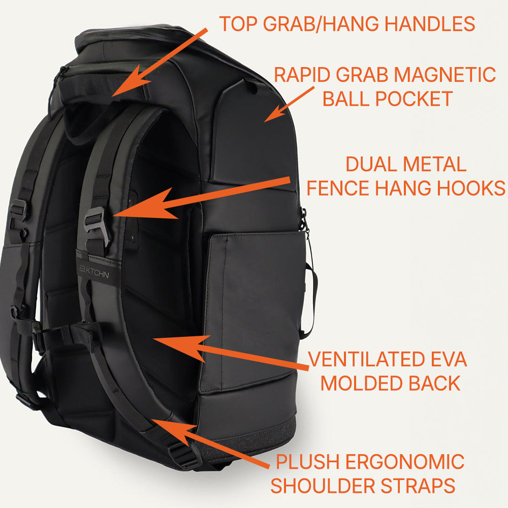 Court Caddy Pickleball Bag - 2025 Model (KTCHN Branded) - FORWRD