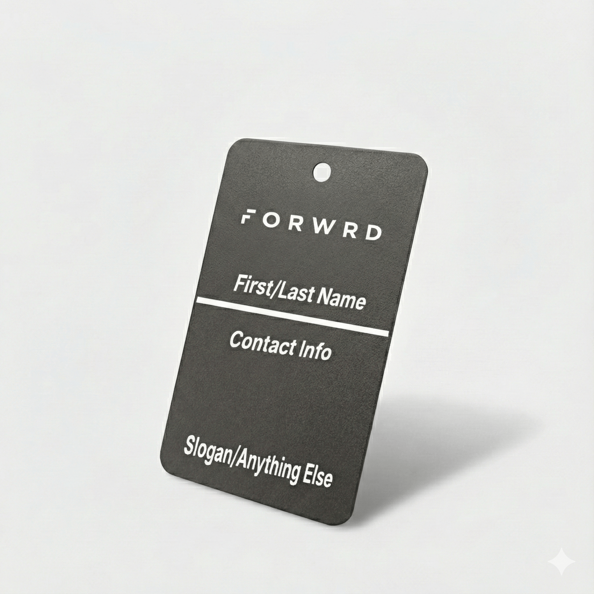 Custom Laser Engraved Bag Tag - FORWRD