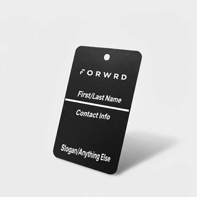 Custom Laser Engraved Bag Tag