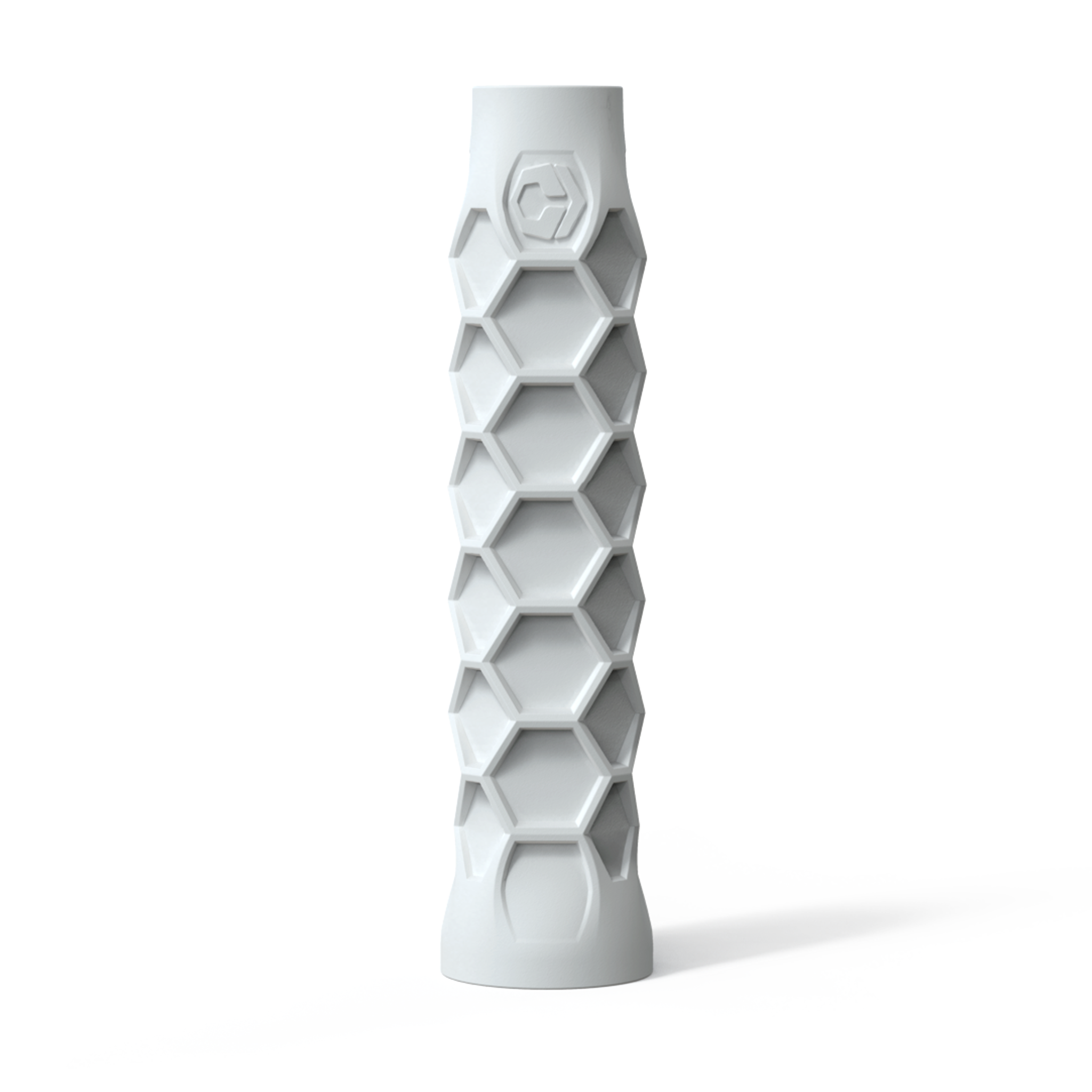 Pickleball Elongated Grip - 6 Inches Long - Regular Soft Feel - White