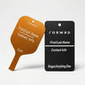 Custom Laser Engraved Bag Tag