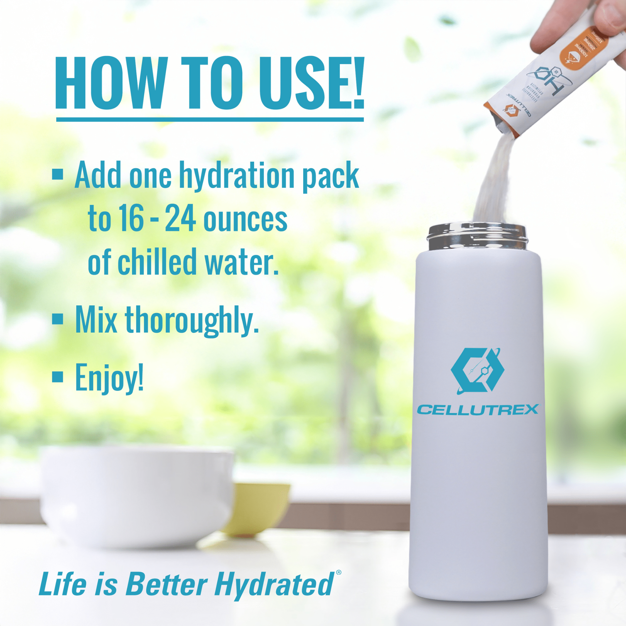 H2O ELECTROLYTES™ - Passion Fruit | Zero Sugar Electrolyte Powder - FORWRD