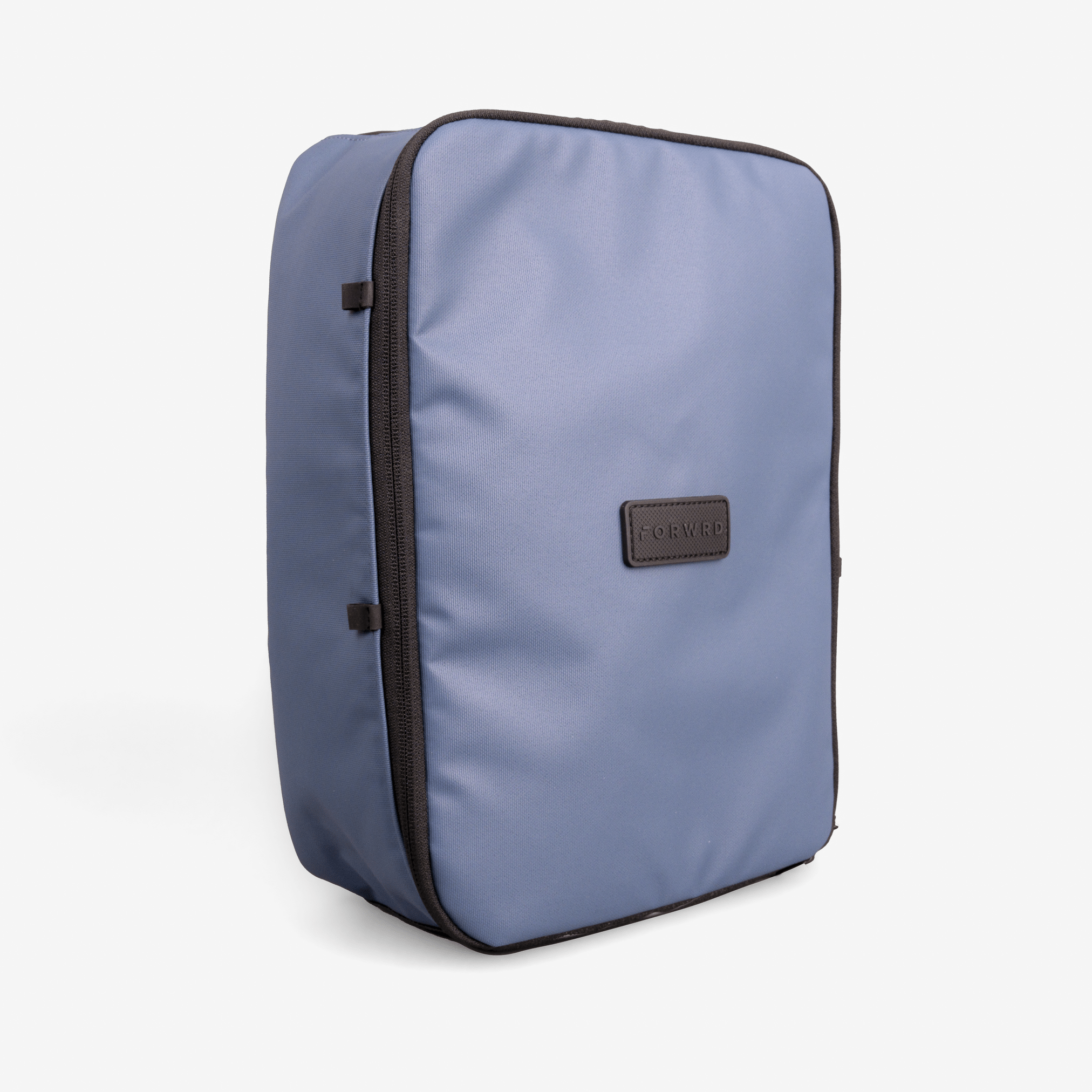 blue FORWRD shoe cube storage pouch with minimalist design and zip closure for organizing gear in pickleball bags