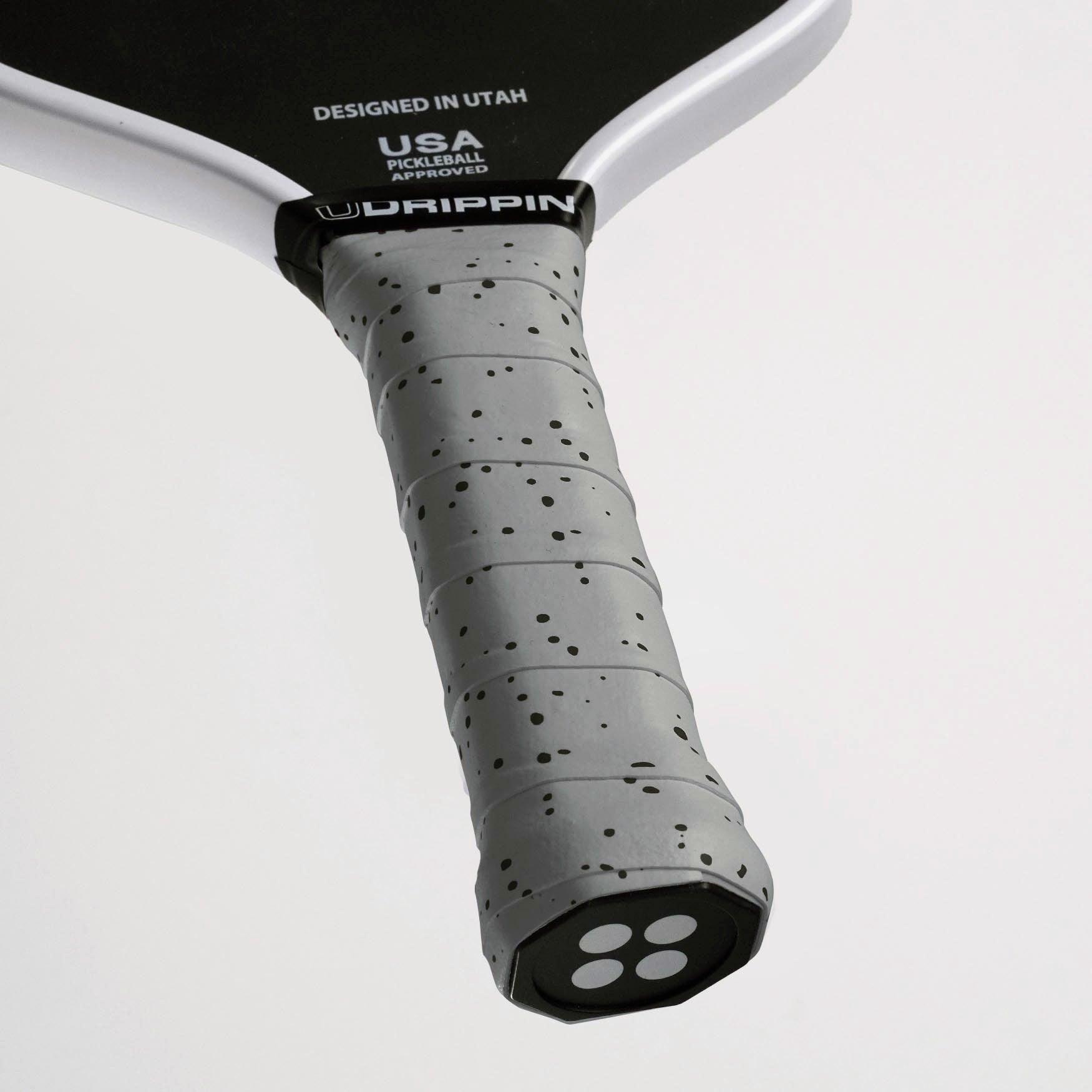 Grey With Black Flakes - Custom Grips - FORWRD  -  Our custom Grey grip is inspired by the iconic Air Jordan 4 “White Cement” Sneakers.