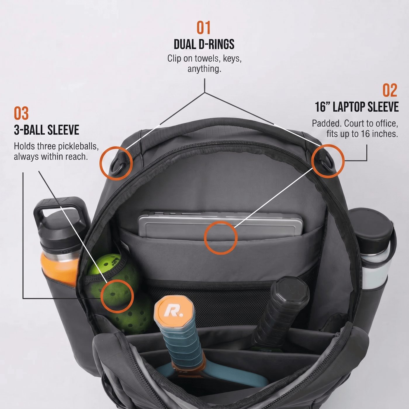 Court Ranger V2 Pickleball Backpack - FORWRD