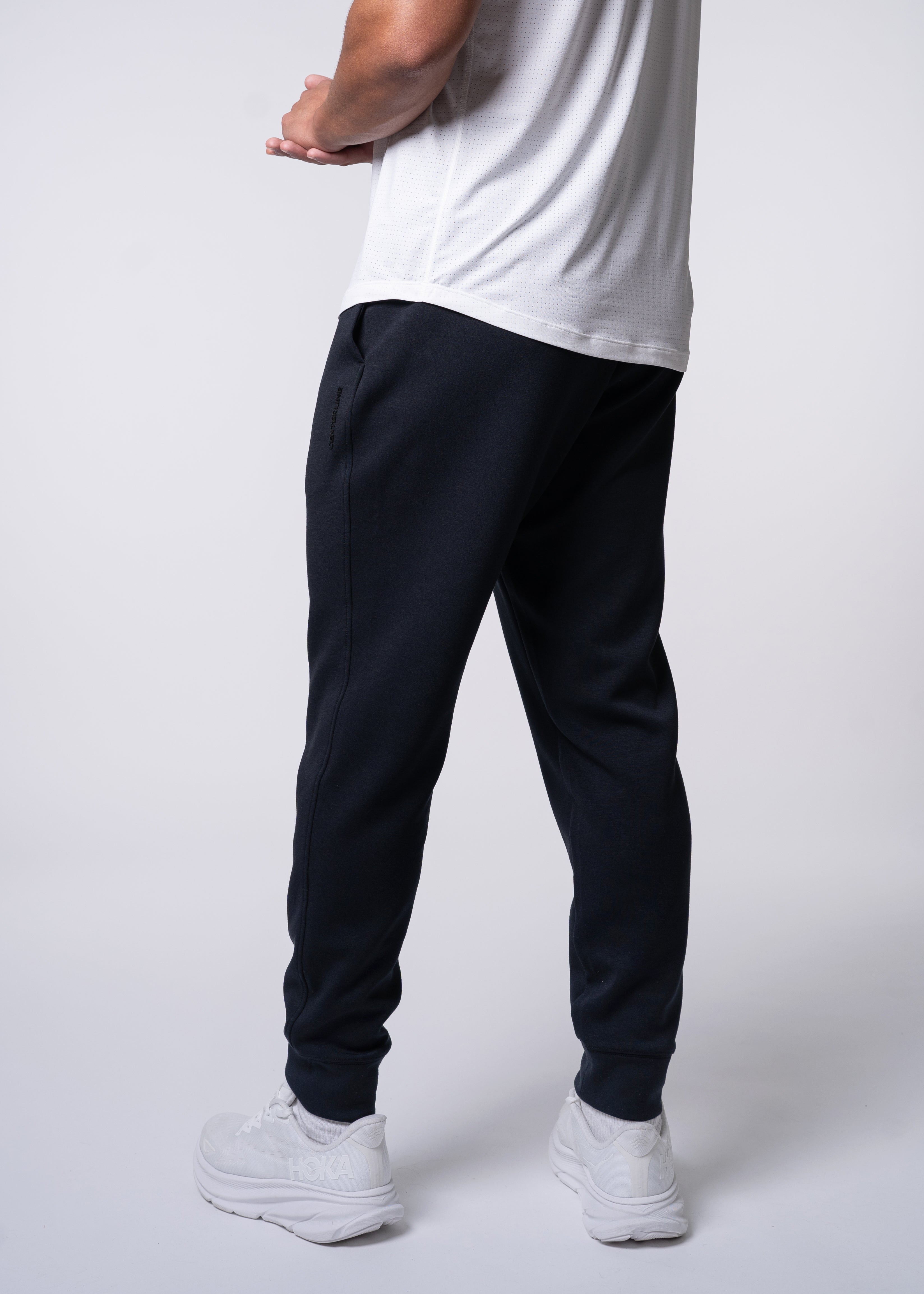 Apres Men's Jogger - FORWRD  -  His go-to Apres Play jogger, featuring an easy pull-on waistband with drawcord for adjustability and relaxed fit for post-game comfort. Soft and comfortable water repellent fabric helps protect you from the elements, while front hand pockets add convenient storage. With a streetwear-inspired look and functional design, these joggers transition seamlessly from court to street.