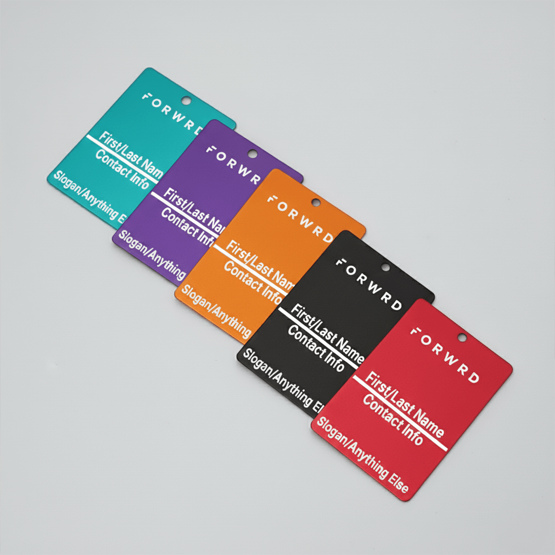 Custom Laser Engraved Bag Tag - FORWRD
