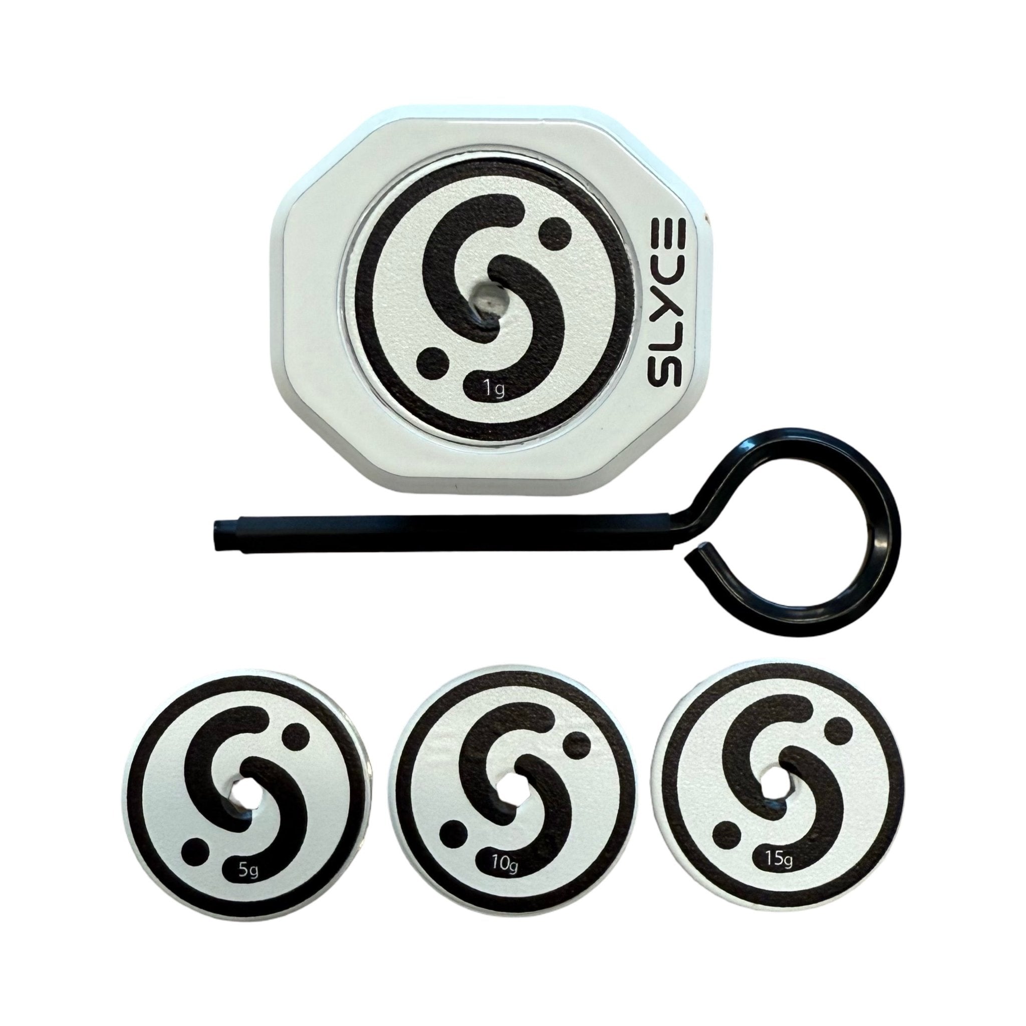 SLYCE Externally Adjustable Weighted SpeedCap (21g - 36g) Paddle Performance Enhancer - FORWRD