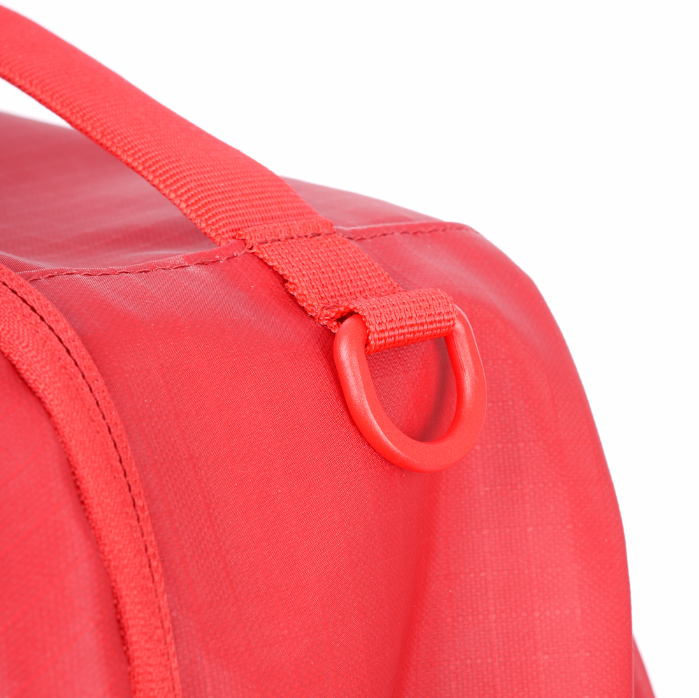 Court Ranger V2 top handle detail showing D-ring attachment points