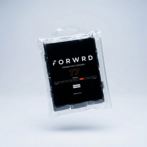 T7 - Tacky Overgrip - 6 Pack / Black