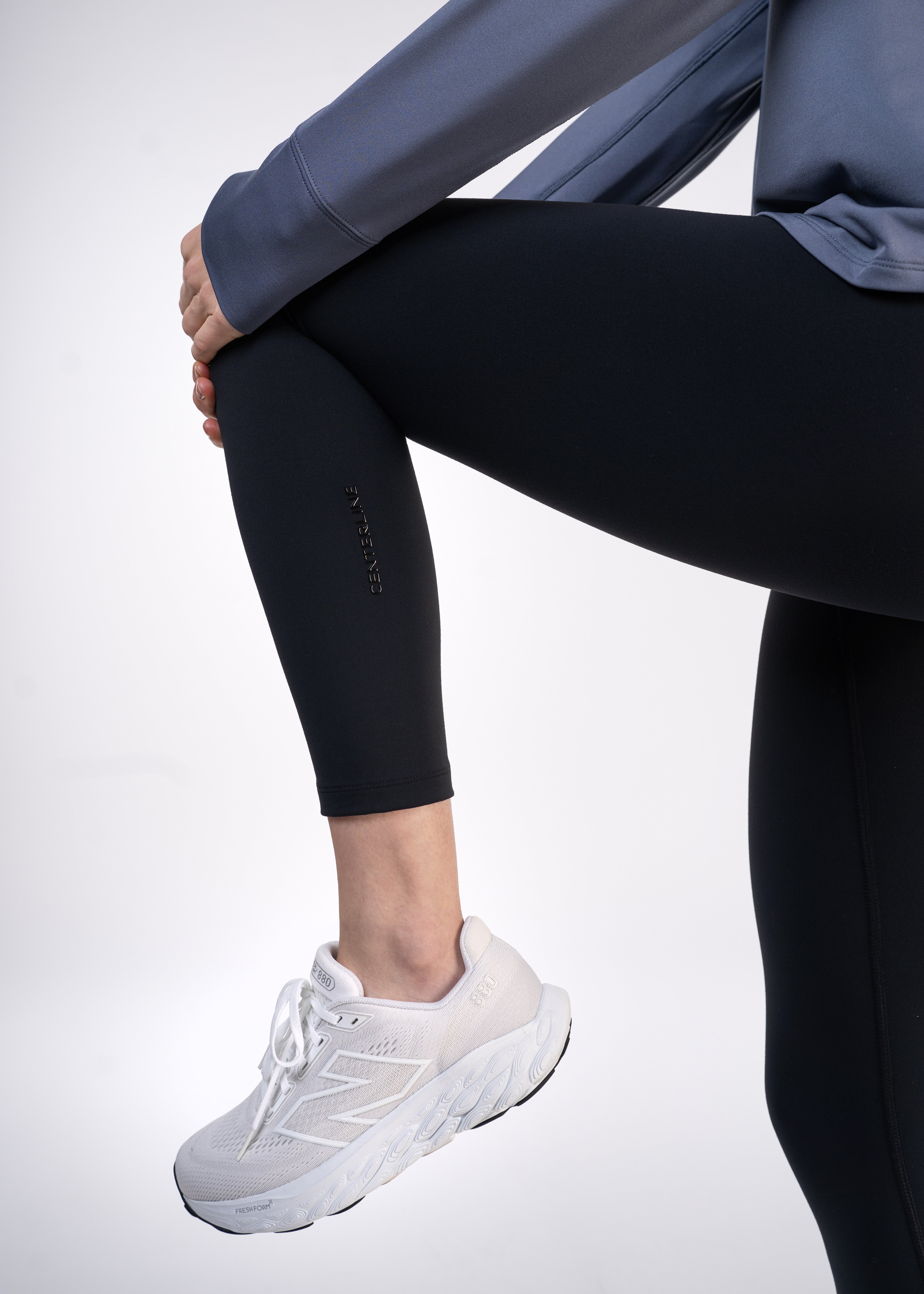 Rise ‘n Rally 7/8 Legging - FORWRD  -  Designed for comfort and performance, these ultra high-rise leggings offer soft, stretchy support through the midsection. The front waistband is smooth and comfortable, while the back features a drop-in pocket for your essentials. With no front rise seam, you’ll stay comfortable and free from any awkward fit issues. Perfect for pickleball and beyond!