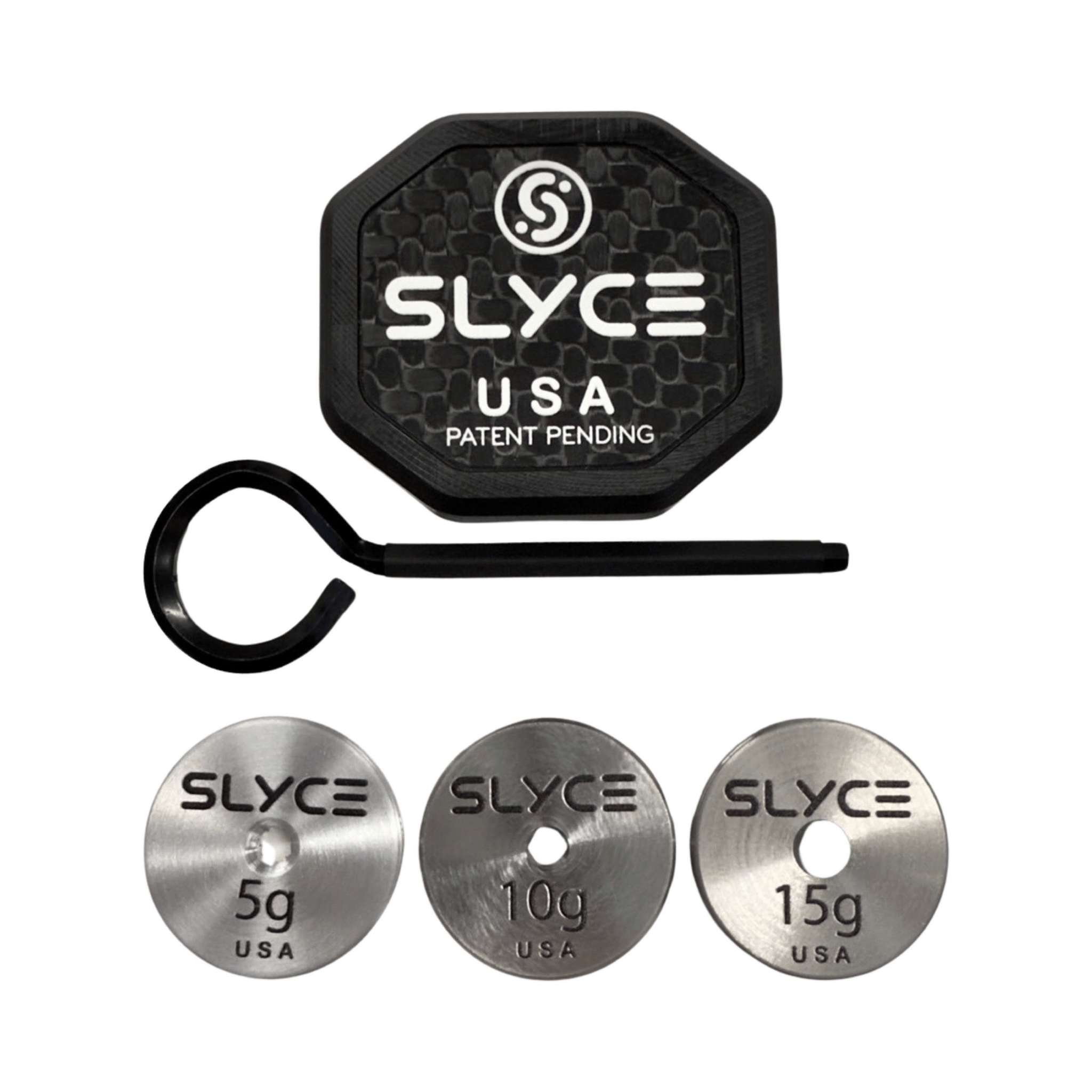 SLYCE Adjustable Weighted SpeedCap LW (15g - 30g) Paddle Performance Enhancer** - FORWRD