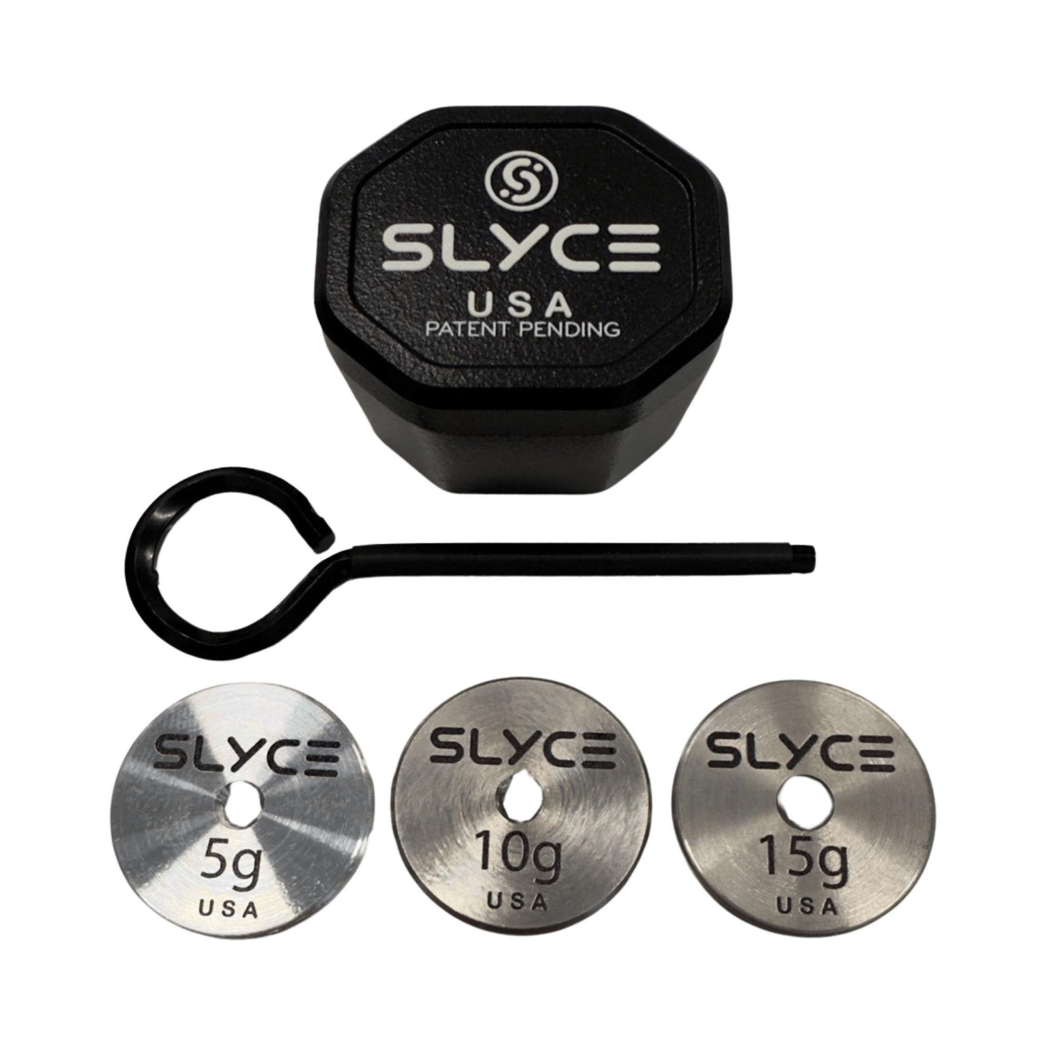 SLYCE Adjustable Weighted SpeedCap Slim Edition (21g - 36g) Paddle Performance Enhancer** - FORWRD