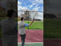 Insane magnetic towel clips - pickleball and golf demonstration video - FORWRD