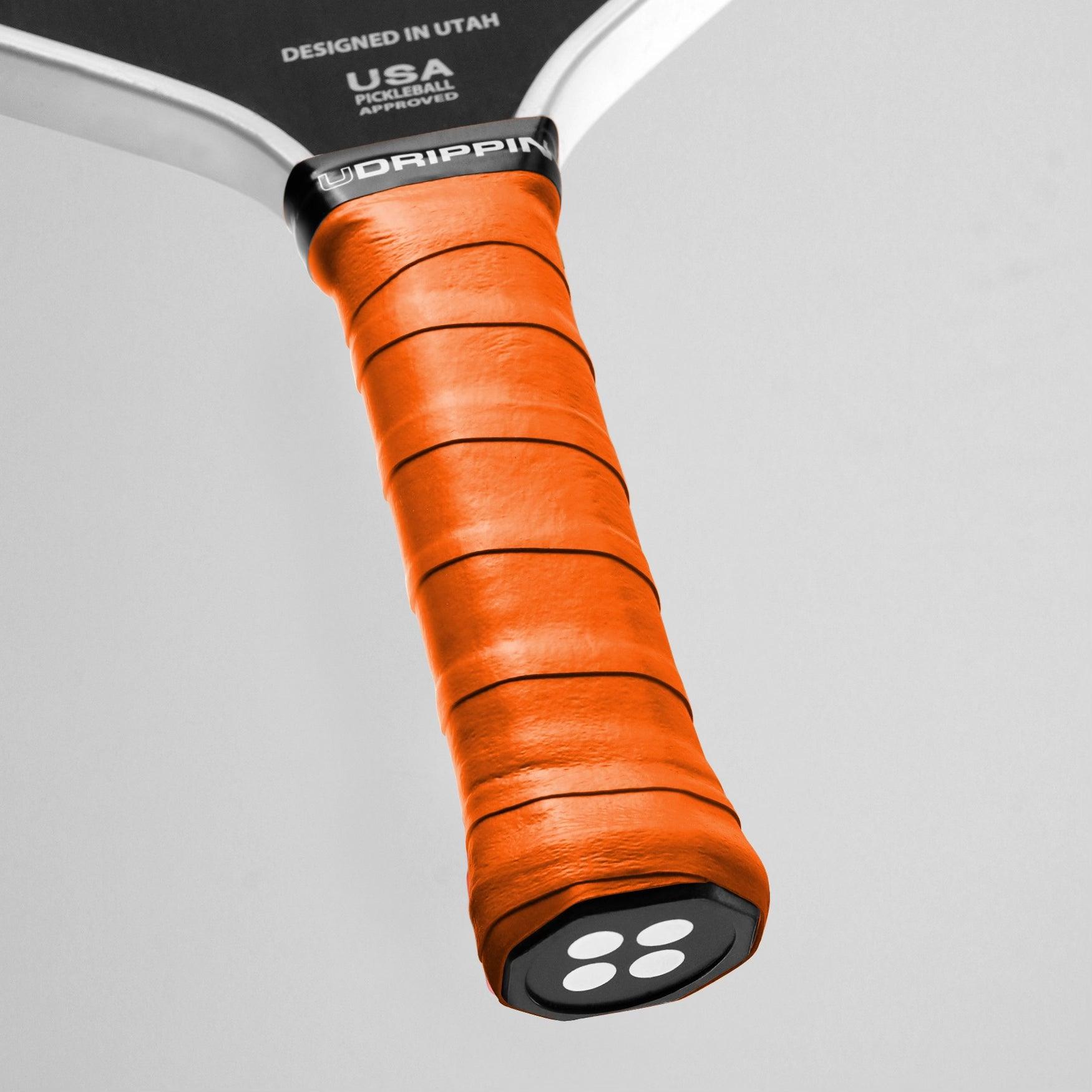 Burnt Orange - Comfort Tour Grips - FORWRD  -  High quality tack for longer lasting grip in any type of weather. .60mm Thickness For increased comfort A little less tack compared to the Pro Tour grips High Quality Sweat Absorbent *Display Paddle: Holbrook Pickleball Power Pro Series 16mm.*