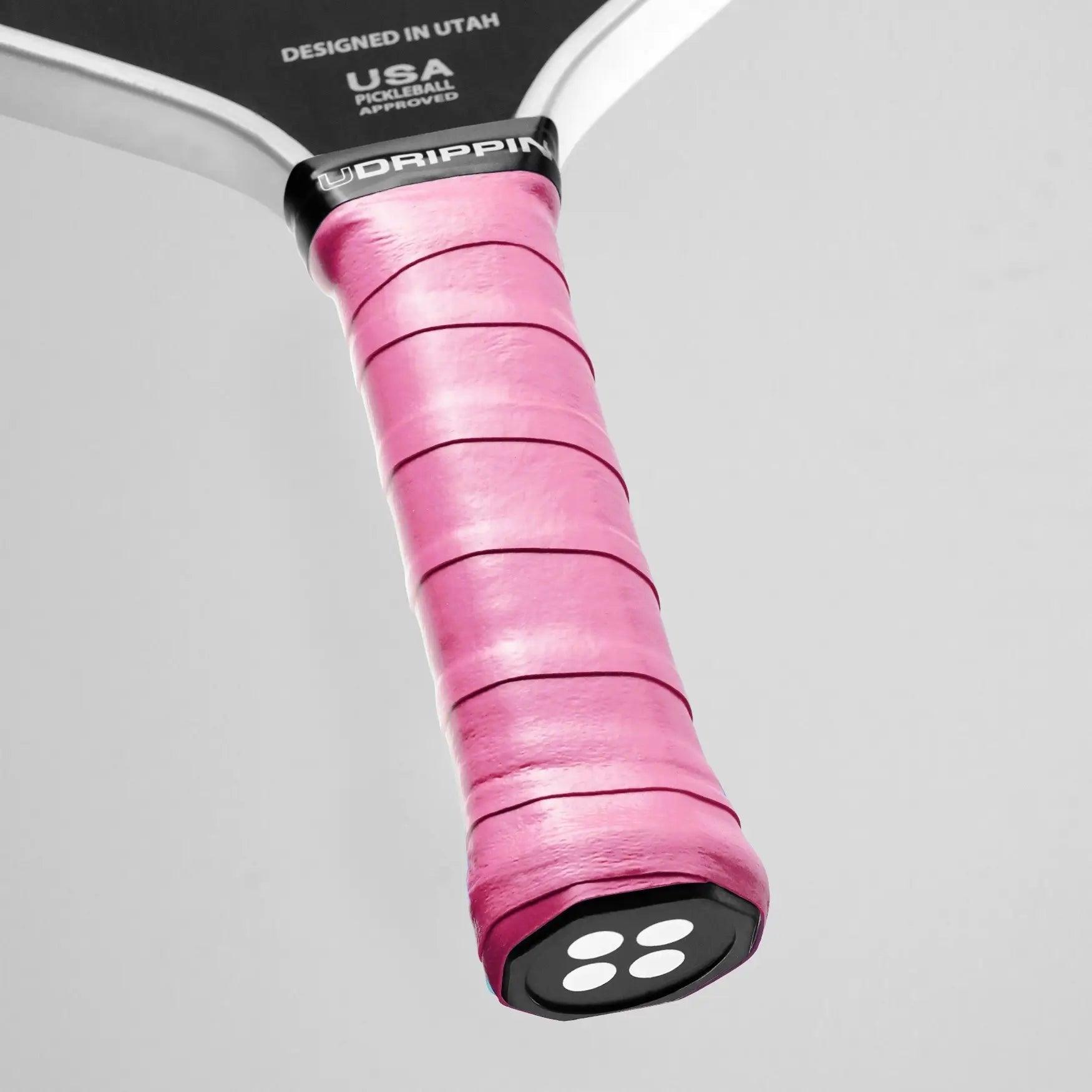 Light Pink - Comfort Tour Grips - FORWRD  -  High quality tack for longer lasting grip in any type of weather. .60mm Thickness For increased comfort A little less tack compared to the Pro Tour grips High Quality Sweat Absorbent *Display Paddle: Holbrook Pickleball Power Pro Series 16mm.*